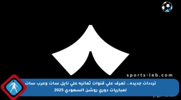 ترددات جديدة.. تعرف على قنوات ثمانية على نايل سات وعرب سات لمباريات دوري روشن السعودي 2025
